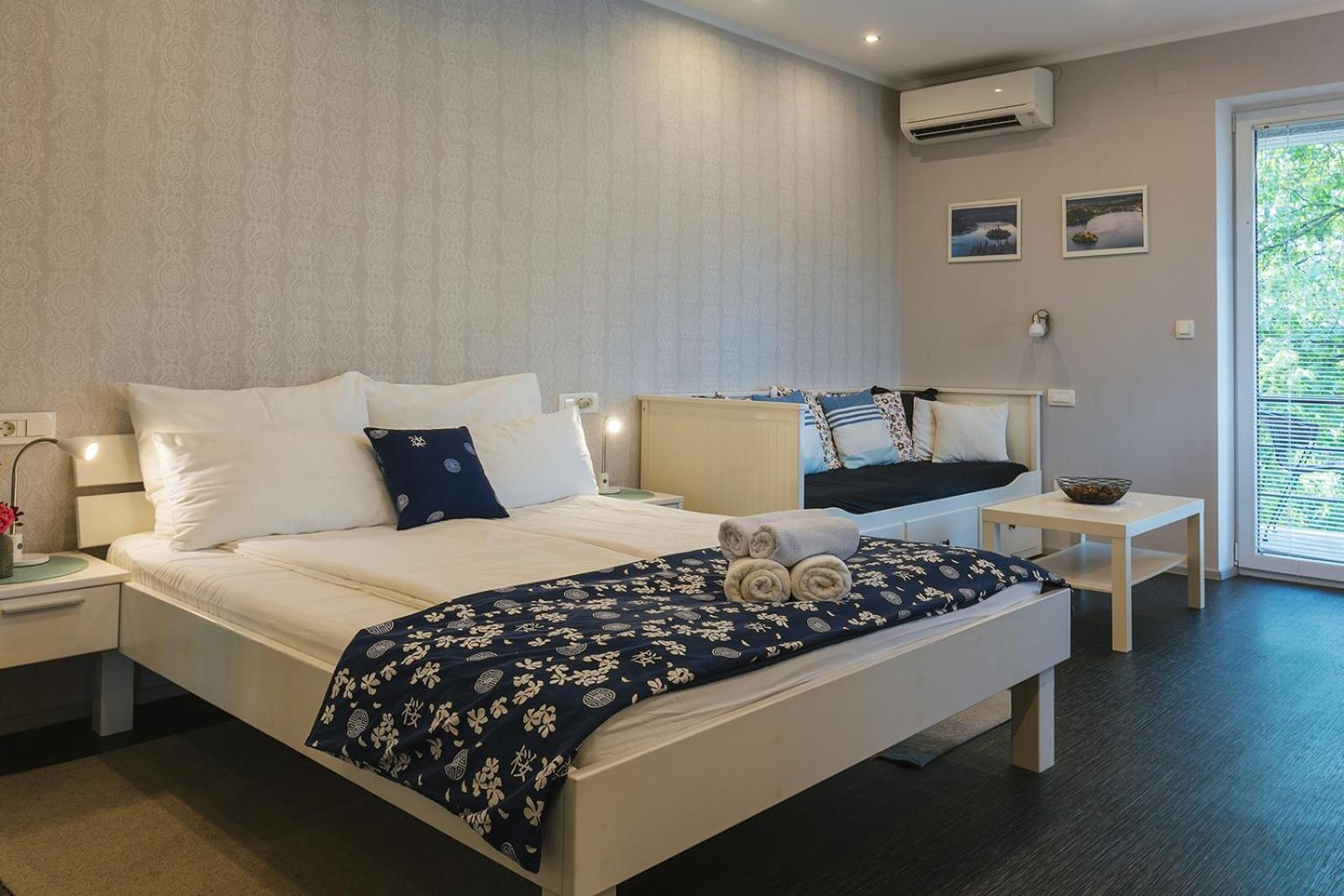 Apartmaji Koman Bled Oda fotoğraf
