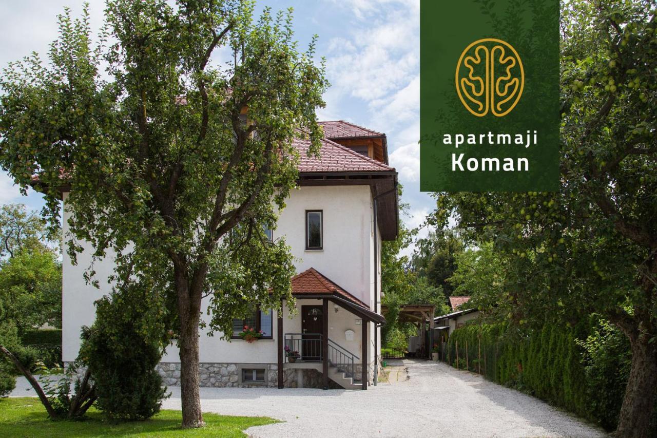 Apartmaji Koman Bled Dış mekan fotoğraf